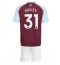 Billige Aston Villa Leon Bailey #31 Hjemmebanetrøje Børn 2024-25 Kort ærmer (+ bukser)