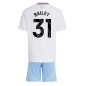 Billige Aston Villa Leon Bailey #31 Udebanetrøje Børn 2024-25 Kort ærmer (+ bukser)