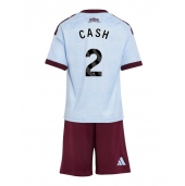 Billige Aston Villa Matty Cash #2 Tredje trøje Børn 2026-27 Kort ærmer (+ bukser)