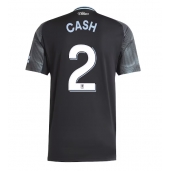 Billige Aston Villa Matty Cash #2 Udebanetrøje 2025-26 Kort ærmer