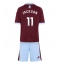 Billige Aston Villa Nicolas Jackson #11 Hjemmebanetrøje Børn 2026-27 Kort ærmer (+ bukser)