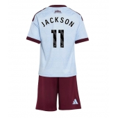 Billige Aston Villa Nicolas Jackson #11 Tredje trøje Børn 2026-27 Kort ærmer (+ bukser)