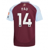 Billige Aston Villa Pau Torres #14 Hjemmebanetrøje 2024-25 Kort ærmer