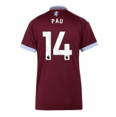 Billige Aston Villa Pau Torres #14 Hjemmebanetrøje Dame 2026-27 Kort ærmer