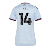 Billige Aston Villa Pau Torres #14 Tredje trøje Dame 2026-27 Kort ærmer