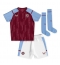 Billige Aston Villa Philippe Coutinho #23 Hjemmebanetrøje Børn 2023-24 Kort ærmer (+ bukser)