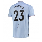 Billige Aston Villa Philippe Coutinho #23 Udebanetrøje 2022-23 Kort ærmer