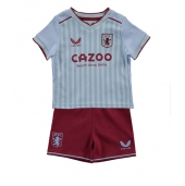 Billige Aston Villa Udebanetrøje Børn 2022-23 Kort ærmer (+ bukser)