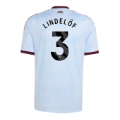 Billige Aston Villa Victor Lindelof #3 Tredje trøje 2026-27 Kort ærmer