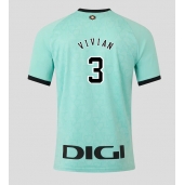 Billige Athletic Bilbao Dani Vivian #3 Tredje trøje 2025-26 Kort ærmer