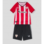 Billige Athletic Bilbao Hjemmebanetrøje Børn 2023-24 Kort ærmer (+ bukser)