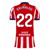 Billige Atletico Madrid Alejandro Grimaldo #22 Hjemmebanetrøje Dame 2026-27 Kort ærmer