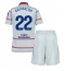Billige Atletico Madrid Alejandro Grimaldo #22 Tredje trøje Børn 2026-27 Kort ærmer (+ bukser)