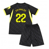 Billige Atletico Madrid Alejandro Grimaldo #22 Udebanetrøje Børn 2026-27 Kort ærmer (+ bukser)