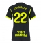 Billige Atletico Madrid Alejandro Grimaldo #22 Udebanetrøje Dame 2026-27 Kort ærmer