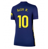 Billige Atletico Madrid Alex Baena #10 Udebanetrøje Dame 2025-26 Kort ærmer