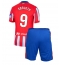 Billige Atletico Madrid Alexander Sorloth #9 Hjemmebanetrøje Børn 2024-25 Kort ærmer (+ bukser)