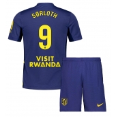 Billige Atletico Madrid Alexander Sorloth #9 Udebanetrøje Børn 2025-26 Kort ærmer (+ bukser)