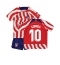 Billige Atletico Madrid Angel Correa #10 Hjemmebanetrøje Børn 2022-23 Kort ærmer (+ bukser)