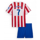 Billige Atletico Madrid Antoine Griezmann #7 Hjemmebanetrøje Børn 2025-26 Kort ærmer (+ bukser)