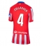 Billige Atletico Madrid Conor Gallagher #4 Hjemmebanetrøje Dame 2024-25 Kort ærmer