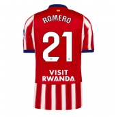 Billige Atletico Madrid Cristian Romero #21 Hjemmebanetrøje 2026-27 Kort ærmer