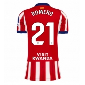 Billige Atletico Madrid Cristian Romero #21 Hjemmebanetrøje Dame 2026-27 Kort ærmer