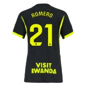 Billige Atletico Madrid Cristian Romero #21 Udebanetrøje Dame 2026-27 Kort ærmer