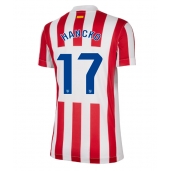Billige Atletico Madrid David Hancko #17 Hjemmebanetrøje Dame 2025-26 Kort ærmer