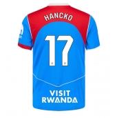 Billige Atletico Madrid David Hancko #17 Tredje trøje 2025-26 Kort ærmer