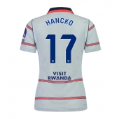 Billige Atletico Madrid David Hancko #17 Tredje trøje Dame 2026-27 Kort ærmer