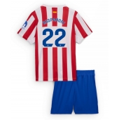Billige Atletico Madrid Giacomo Raspadori #22 Hjemmebanetrøje Børn 2025-26 Kort ærmer (+ bukser)