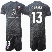 Billige Atletico Madrid Jan Oblak #13 Målmand Hjemmebanetrøje Børn 2024-25 Kort ærmer (+ bukser)