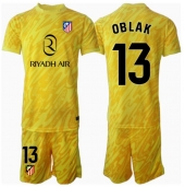 Billige Atletico Madrid Jan Oblak #13 Målmand Tredje trøje Børn 2024-25 Kort ærmer (+ bukser)