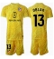 Billige Atletico Madrid Jan Oblak #13 Målmand Tredje trøje Børn 2024-25 Kort ærmer (+ bukser)