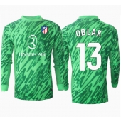 Billige Atletico Madrid Jan Oblak #13 Målmand Udebanetrøje 2024-25 Lange ærmer
