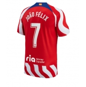 Billige Atletico Madrid Joao Felix #7 Hjemmebanetrøje 2022-23 Kort ærmer