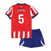 Billige Atletico Madrid Johnny Cardoso #5 Hjemmebanetrøje Børn 2026-27 Kort ærmer (+ bukser)