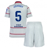Billige Atletico Madrid Johnny Cardoso #5 Tredje trøje Børn 2026-27 Kort ærmer (+ bukser)