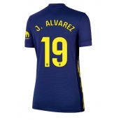 Billige Atletico Madrid Julian Alvarez #19 Udebanetrøje Dame 2025-26 Kort ærmer