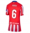 Billige Atletico Madrid Koke #6 Hjemmebanetrøje Dame 2024-25 Kort ærmer