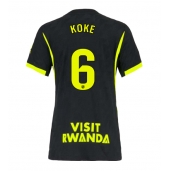 Billige Atletico Madrid Koke #6 Udebanetrøje Dame 2026-27 Kort ærmer