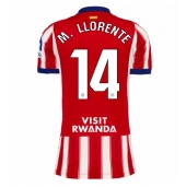 Billige Atletico Madrid Marcos Llorente #14 Hjemmebanetrøje Dame 2026-27 Kort ærmer