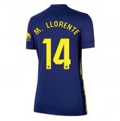 Billige Atletico Madrid Marcos Llorente #14 Udebanetrøje Dame 2025-26 Kort ærmer