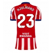 Billige Atletico Madrid Morten Hjulmand #23 Hjemmebanetrøje Dame 2026-27 Kort ærmer