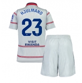 Billige Atletico Madrid Morten Hjulmand #23 Tredje trøje Børn 2026-27 Kort ærmer (+ bukser)