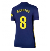 Billige Atletico Madrid Pablo Barrios #8 Udebanetrøje Dame 2025-26 Kort ærmer