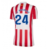 Billige Atletico Madrid Robin Le Normand #24 Hjemmebanetrøje Dame 2025-26 Kort ærmer