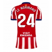 Billige Atletico Madrid Robin Le Normand #24 Hjemmebanetrøje Dame 2026-27 Kort ærmer