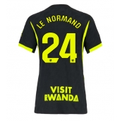 Billige Atletico Madrid Robin Le Normand #24 Udebanetrøje Dame 2026-27 Kort ærmer